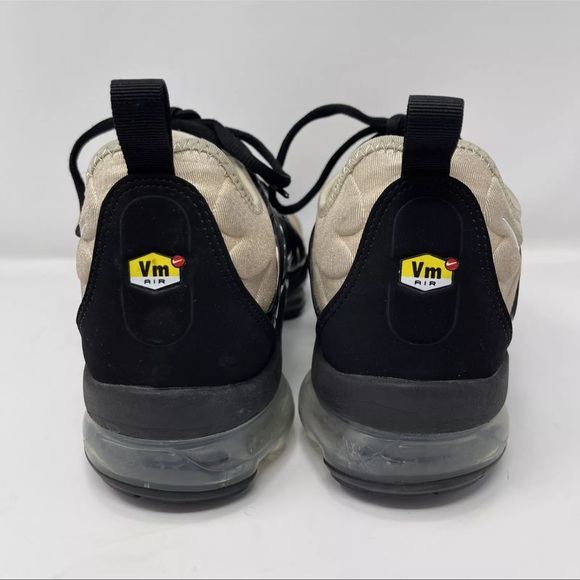Nike Air Vapormax Plus Men’s Size 10.5 Rattan White Khaki Brown Black DX3720-200 - Picture 4 of 14